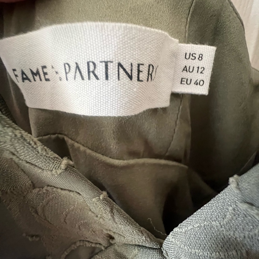 Anthropologie Bhldn Fame & Partners Size: 8 // Sage Green - Picture 5 of 5